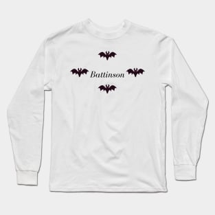 Battinson with bats Long Sleeve T-Shirt